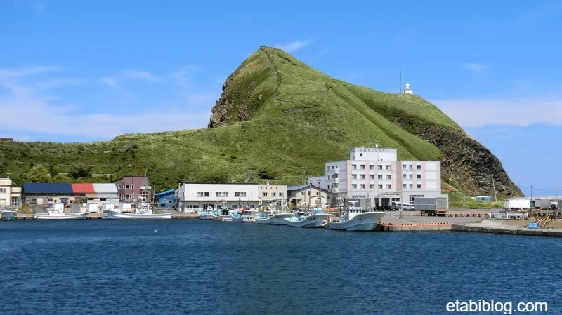 利尻島のペシ岬