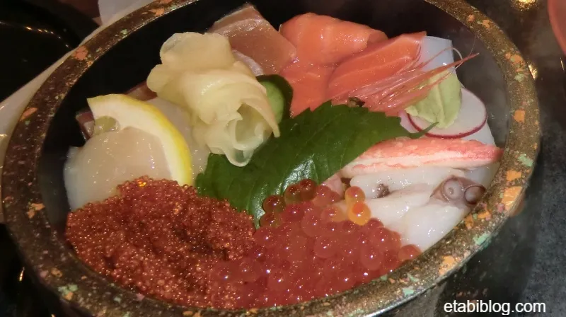 海鮮丼の写真