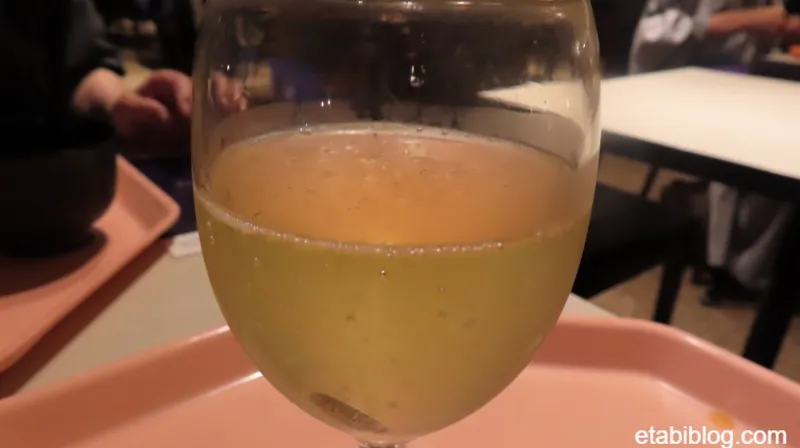メルキュール裏磐梯の夕食時のワイン
