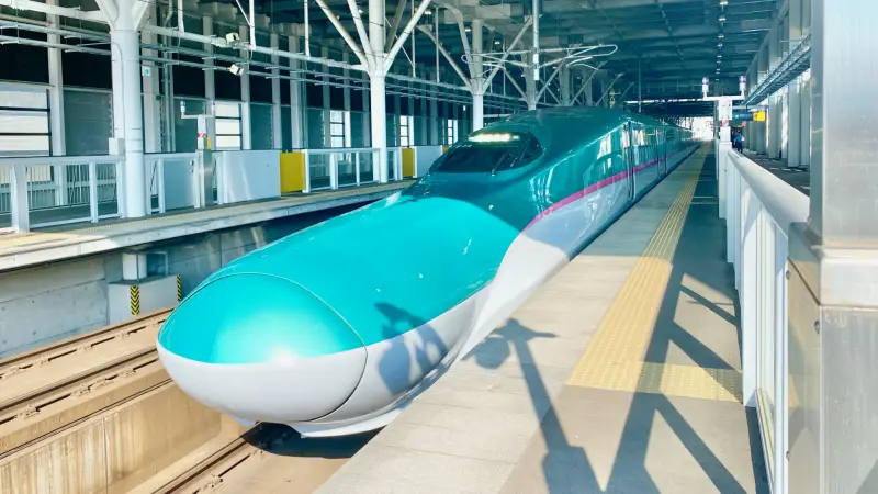 新函館北斗駅の北海道新幹線