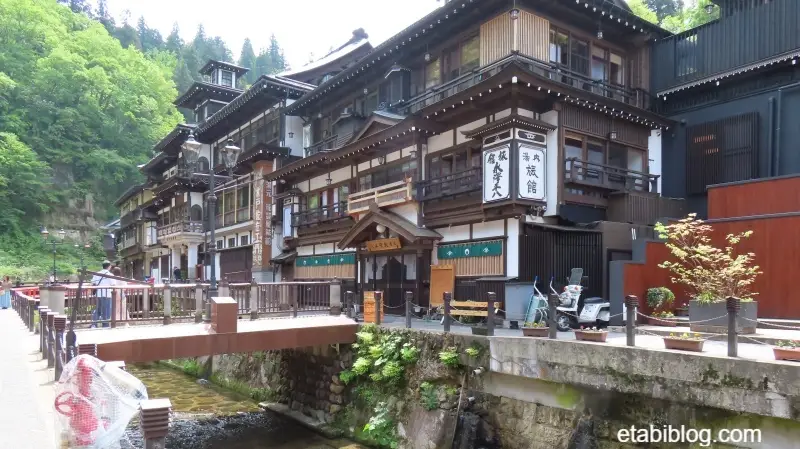 銀山温泉の風景