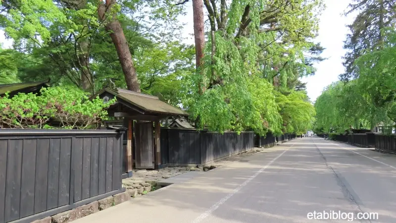 角館の街並み