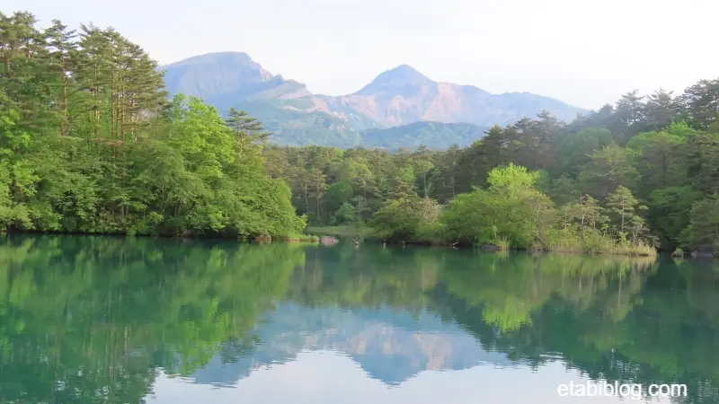 五色沼の絶景