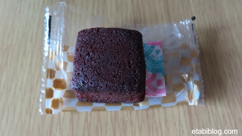 須磨シーワールドのお菓子「ガトーショコラ」
