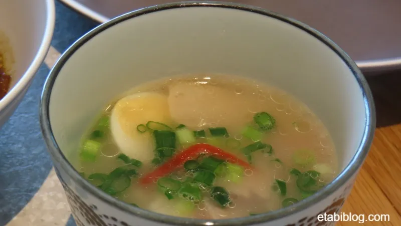 神戸須磨シーワルドホテルレストランの豚骨ラーメン