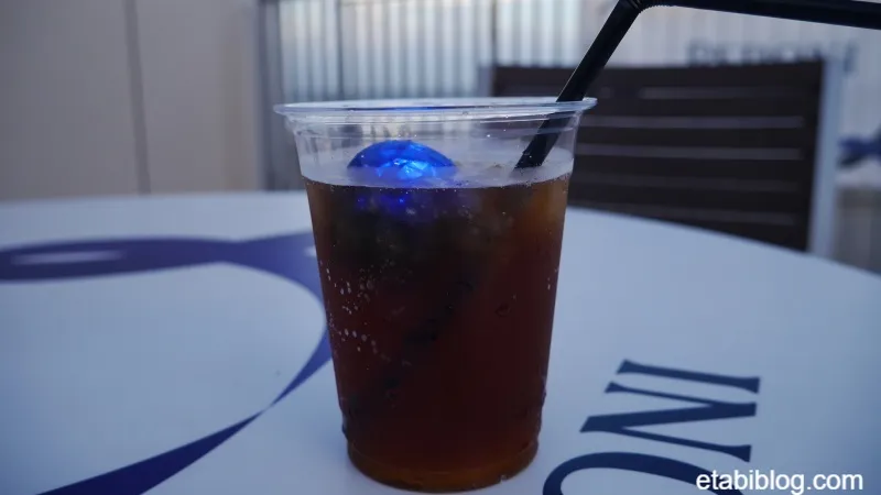 ドリンクプレゼントのアイスティー